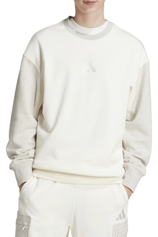 Sweat All SZN - Ecru et gris clair