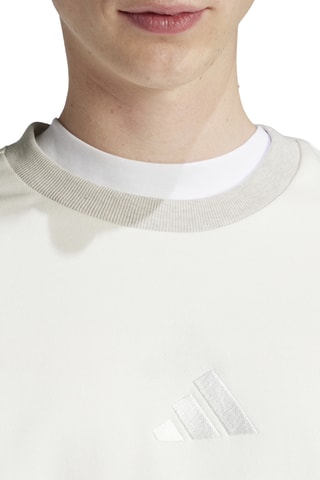 Sweat All SZN - Ecru et gris clair