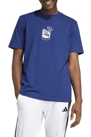 T-shirt regular Lounge Drink - Bleu marine