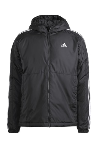 Veste à capuche Essentials - Noir et blanc