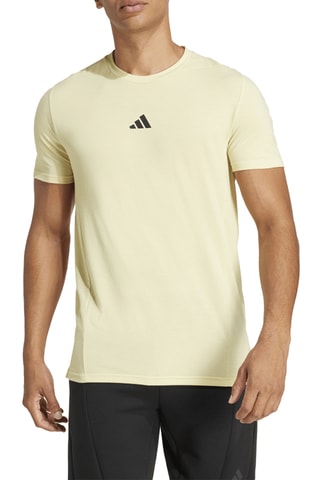 T-shirt d'entraînement slim - Jaune