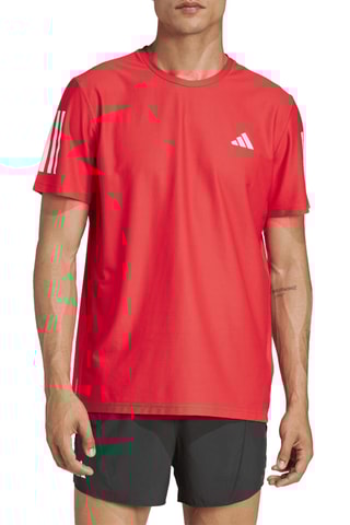 T-shirt regular de running Own the Run - Rouge