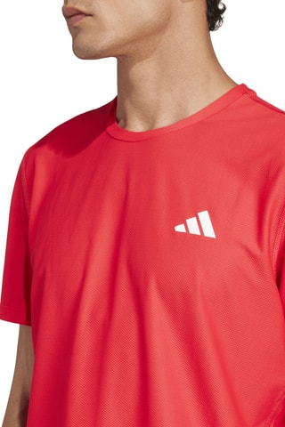 T-shirt regular de running Own the Run - Rouge