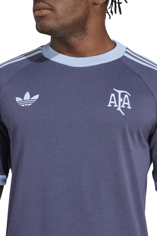 T-shirt slim de football Argentine Anniversary - Bleu marine