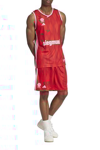 Short loose de basketball FC Bayern Munich - Rouge