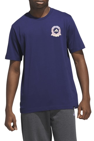 T-shirt regular Nostalgia City Graphic - Bleu foncé