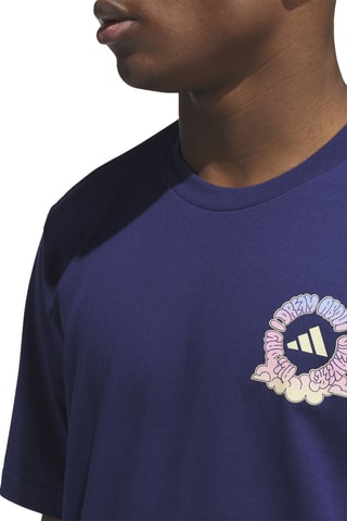 T-shirt regular Nostalgia City Graphic - Bleu foncé