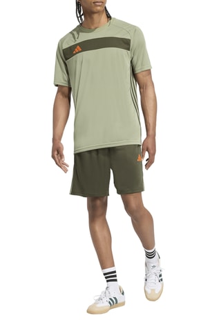 Short de football Tiro 25 Essentials - Kaki