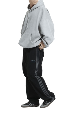 Pantalon regular en velours - Noir