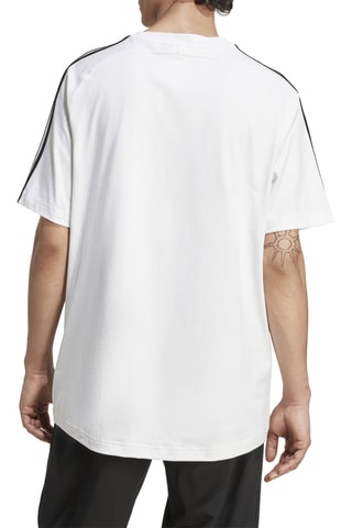 T-shirt loose Teamgeist - Blanc