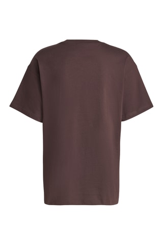 T-shirt Curved Adlg - Marron