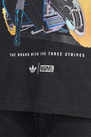 T-shirt oversize Ghost Rider Marvel - Noir