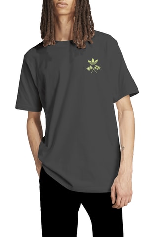 T-shirt loose Adi Racing Car Graphic - Gris foncé