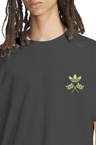 T-shirt loose Adi Racing Car Graphic - Gris foncé