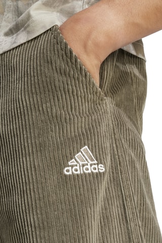 Pantalon loose en velours Cord - Vert olive