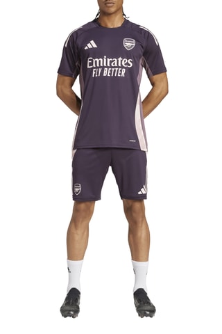 Short d’entraînement Arsenal Tiro 24 - Noir