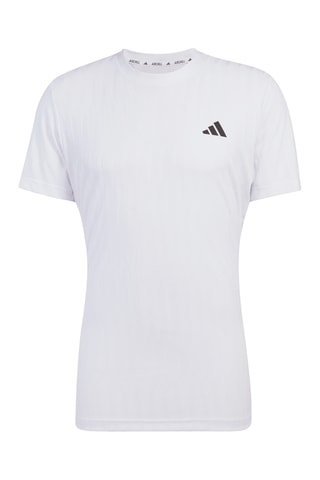 T-shirt slim de tennis Adicolor - Blanc