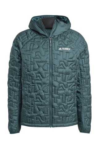 Veste de randonnée à capuche Terrex Xperior PrimaLoft - Vert foncé