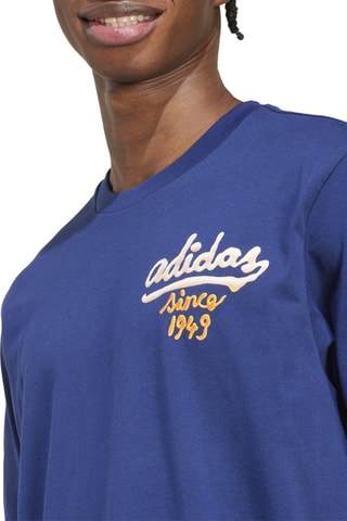 T-shirt regular - Bleu foncé