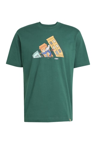 T-shirt regular - Vert foncé