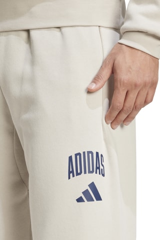 Pantalon regular Collegiate - Ecru