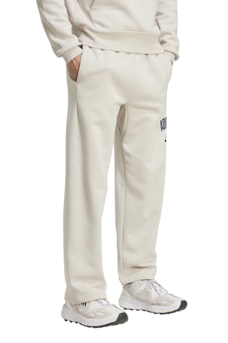 Pantalon regular Collegiate - Ecru