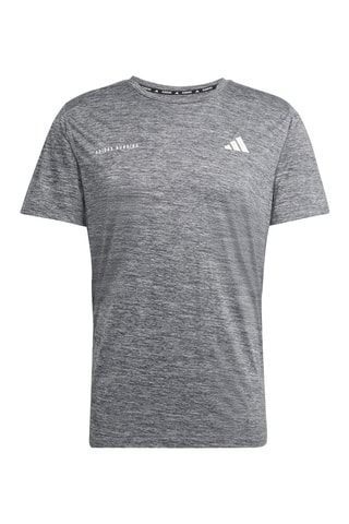 T-shirt de running Own The Run Melange - Noir chiné