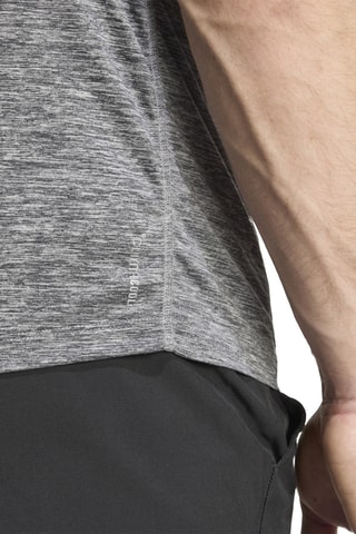 T-shirt de running Own The Run Melange - Noir chiné