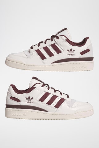 Baskets en cuir Forum Low CL - Blanc