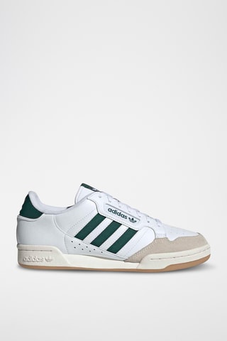 Baskets en cuir Continental 80 Stripes - Blanc