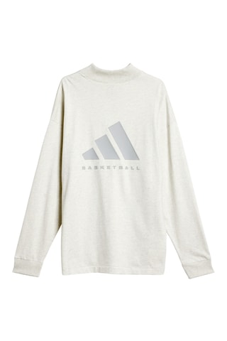 Sweat Basketball - Blanc et gris clair