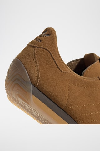 Zapatillas de piel - Marrón