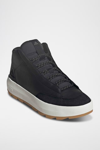 Baskets montantes en cuir Acesmash - Noir