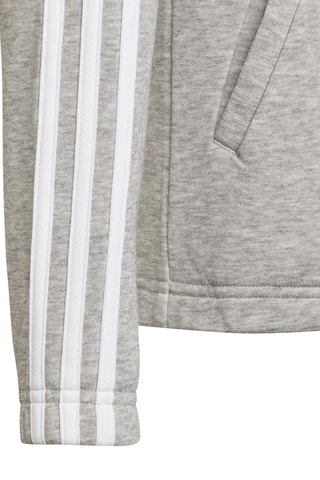 Veste à capuche Essentials 3-Stripes - Gris chiné