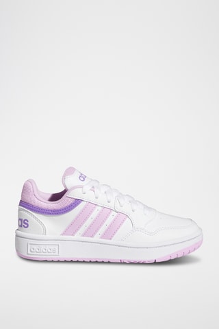 Baskets Hoops - Blanc et violet clair