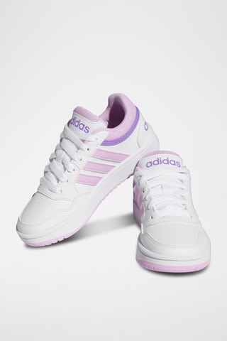 Baskets Hoops - Blanc et violet clair