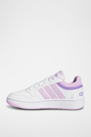 Baskets Hoops - Blanc et violet clair