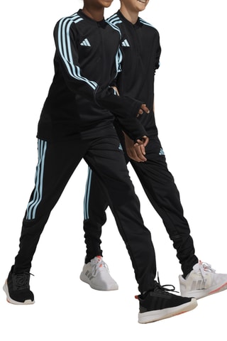 Pantalon d’entrainement Tiro - Noir et turquoise