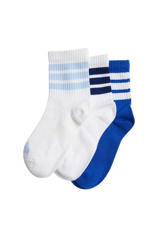 3 paires de chaussettes - Blanc