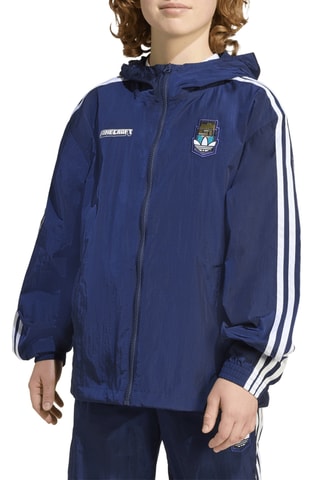 Coupe-vent à capuche Minecraft - Indigo