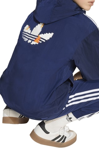 Coupe-vent à capuche Minecraft - Indigo