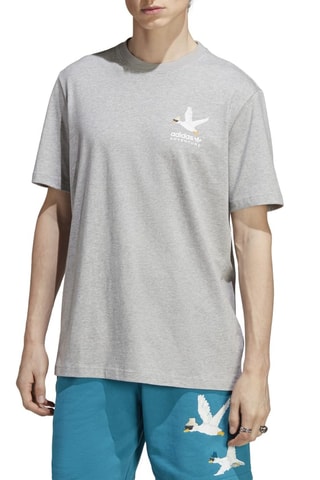 T-shirt - Gris clair chiné