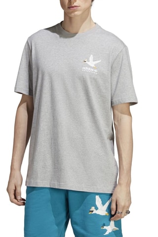 T-shirt - Gris clair chiné