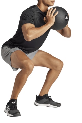 T-shirt d'entraînement slim d’entraînement D4T Adistwo - Noir