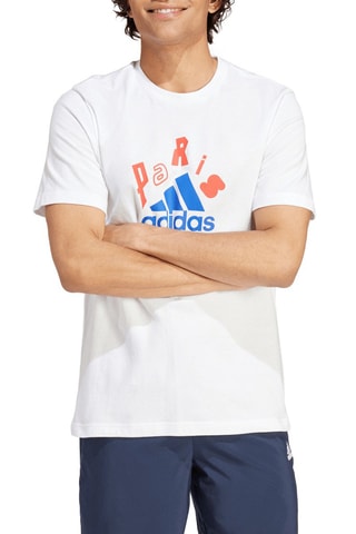 T-shirt Key City - Blanc