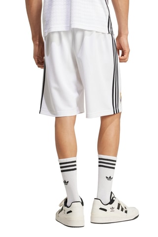Short de basketball Real Madrid - Blanc et noir