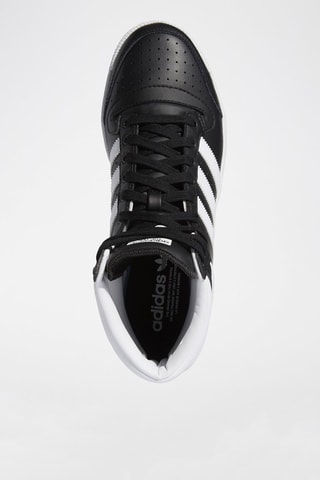 Chaussures de basketball en cuir - Blanc et noir