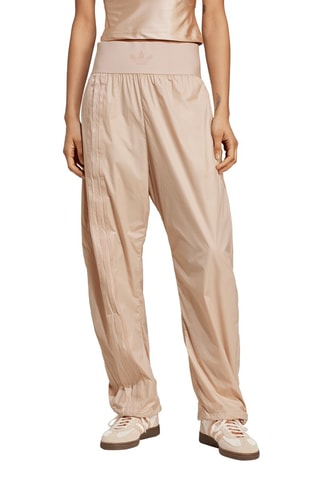 Pantalon loose taille haute - Beige