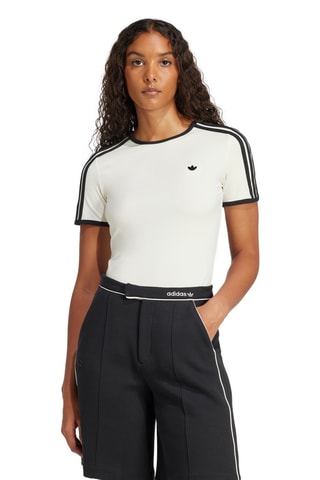 T-shirt slim Premium Cali - Blanc