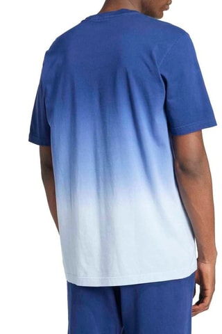T-shirt standard dip and dye M A SZN - Bleu cobalt